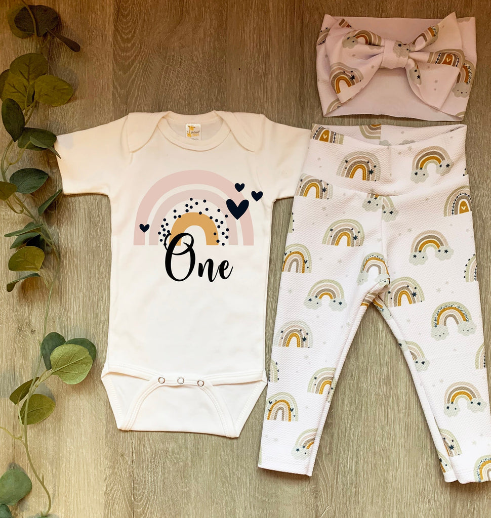 Girls Leggings Set